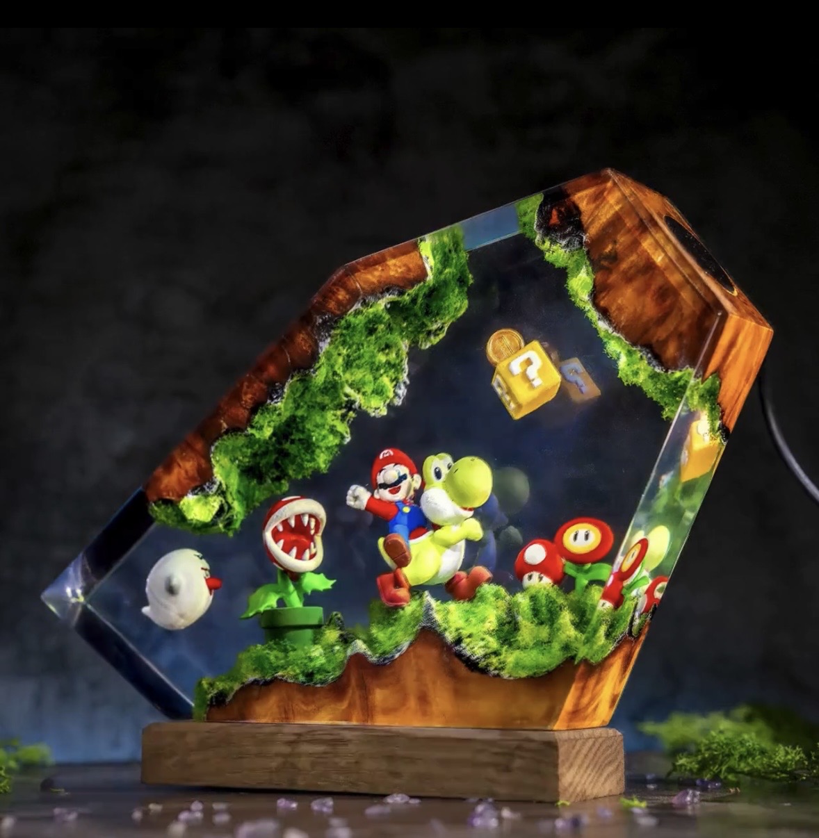 Regno dei Funghi — L'idraulico e il suo drago verde
